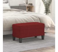 Banc Gris Foncé 100x35x41 cm Tissu Ottoman Siège Banquette de Lit vidaXL