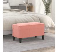 Banc Gris Foncé 100x35x41 cm Velours Ottoman Siège Banquette de Lit vidaXL