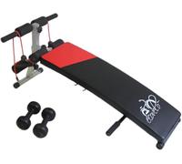 Banc incliné pour Flexion et Sit Up : Banc réglable pour Flésions sur Banc et Sit Up sur Banc Incliné - Entraînement complet pour Abdominaux et Glutei