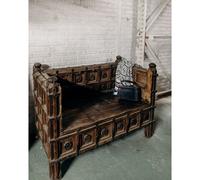 Banc indien de mariage en bois n°293