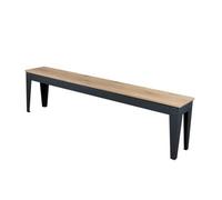 Banc intérieur gris-chêne sablé