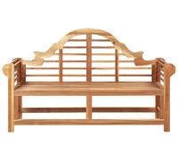 Banc Jardin Classique Design Lattes 196 cm en Bois d'Acacia Clair Marlboro
