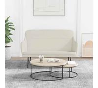 Banc Jaune 110x76x80 cm Velours siège de banc banc d'entrée vidaXL