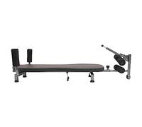 Banc lombaire en bois cervical - Traction lombaire - Tube en acier épais - Utilisation multifonctionnelle - 4 pieds de soutien antidérapants - Poignées en éponge - Pour perte de poids et Body-S