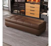 Banc long de rangement, convenant aux magasins vêtements, chambres, entrées, tables chevet et bancs pour se chausser, porte-chaussures pour hall d'entrée, pied lit(H,140*45*40cm/55.1*17.7*15.7in)