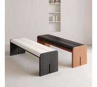 Banc long en bois for changer de chaussures, banc chambre à coucher, canapé Chaussures(Moyen)