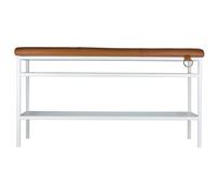 Banc Maze Nancy Blanc/Cognac