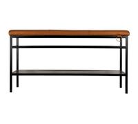 Banc Maze Nancy Noir/Cognac