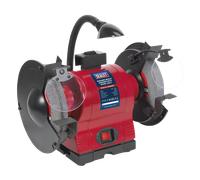 Sealey Bg200wl 200 mm 550 W 230 V avec lampe de travail de meulage