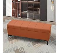 Banc moderne pour chambre à coucher avec rangement, bancs d'entrée avec coussin, banc de changement de chaussures, tabouret de test, canapé, tabouret d'extrémité de lit, tabouret de magasin de