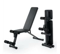 Banc musculation réglable extension jambes curl prêcheur noir