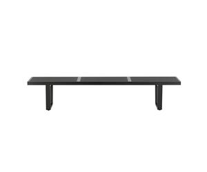 Banc Nelson 183,7x46,9x35,3cm black lacquered base