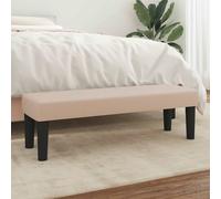 vidaXL Banc 70x30x30 cm Similicuir Noir