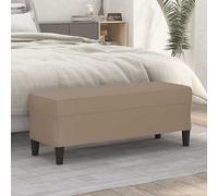 vidaXL Banc 349391 – Similicuir Noir 70 x 35 x 41 cm
