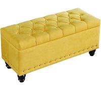 Banc ottoman avec rangement, design minimaliste moderne pour chambre à coucher, salon et entrée, meuble multifonction pour plus de confort et d'organisation