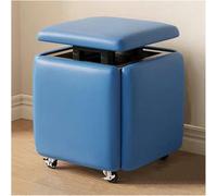 Banc ottoman avec roulettes pivotantes pour salon et chambre à coucher, meuble multifonction pour plus de confort et de style