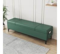 Banc Ottoman De Rangement avec Grand Placard à Chaussures Dissimulé Et Intégré, Ottoman Extensible, Facile à Assembler, Convient pour La Chambre, Le D 39.4D x 16.5W x 12.6H