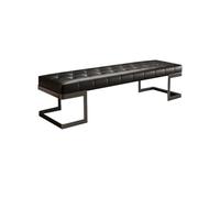 Banc ottoman de rangement en cuir pour chambre à coucher, siège de lit, meuble de dressing, meuble de rangement polyvalent, taille XS, organiseur peu encombrant