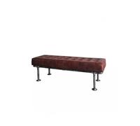 Banc ottoman de style industriel rétro pour la maison, banc à chaussures créatif avec personnalité, banc de canapé rectangulaire tendance, tabourets de coiffeuse, tabouret de coiffeuse avec design