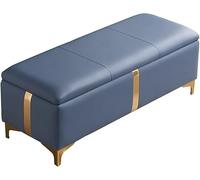 Banc ottoman nordique en bois massif pour chaussures, canapé, lit - Chaise longue douce, tabouret de maquillage, siège de rangement pour chambre à coucher, mobilier de maison élégant, solution