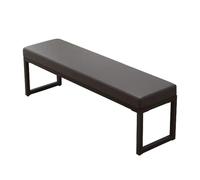 Banc Ottoman Rectangulaire Chaise De Salle À Manger Rembourrée Pouf Moderne pour Chambre À Coucher Banc D'entrée Ou De Bout De Lit pour Salon, Coiffeuse(Grey,31.5 inch)