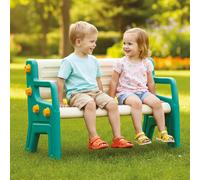 Banc Pour Enfants Blanc Et Vert TU