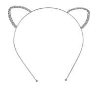 Banc pour les oreilles d'animaux, oreilles de chat pour , cercle, paillettes, strass, accessoires pour cheveux tendance pour coiffes, accessoires de scène pour filles