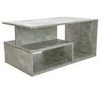 TOP E SHOP CDF Prima Table Basse | Couleur : béton | Table Basse Moderne pour Salon, Salon, Bureau | Forme : rectangulaire | Étagère pour Petits Objets, journaux, Magazines ou Livres