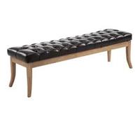Banc Ramses similicuir antique clair , Marron/150 cm Marron G
