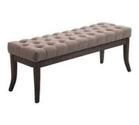 Banc Ramses tissu antique sombre , Taupe/120 cm Taupe G