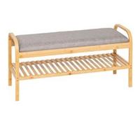 5five Banc range-chaussures Cosy bambou 90 x 45,2 cm 4 paires Beige