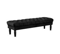 Banc RINALDO - Velours noir