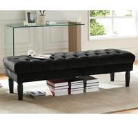 Banc RINALDO - Velours noir