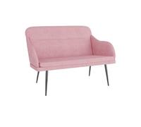 Banc Gris foncé 110x76x80 cm Velours siège de banc banc d'entrée vidaXL