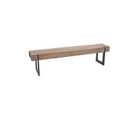 Banc Salle à Manger HWC-A15, Sapin Massif Rustique 160cm