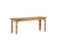 Banc Salon Banc de Salle de Séjour Banc d'Entrée Banc de Couloir Maison Intérieur Durable 110x35x45 cm Bois de Récupération Massif
