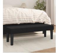 Banc - SALUTUYA - TJ60578 - Tissu 100% polyester - 100x30x30 cm - Noir