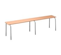 Banc scolaire hêtre L 200 cm