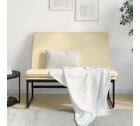 Banc Siège Banquette Meuble Salon Salle de Séjour Gris Clair Tissu vidaXL