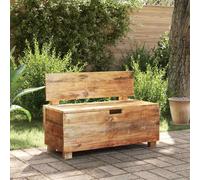 Banc Siège Meuble Cuisine Entrée Couloir Intérieur Bois Massif d'Acajou vidaXL