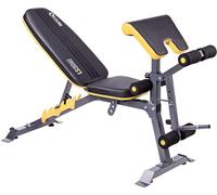 Banc sous l'haltère HMS Premium LS3050 ensemble de banc de musculation avec poids pliable réglable multifonctionnel
