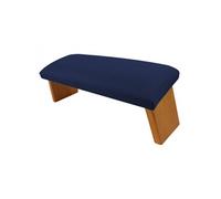 Banc, tabouret de méditation, yoga pliant en bois - Bleu