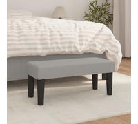 Banc Tissu Entrée Salon Maison Multicolore 100x30x30 cm/70x30x30 cm vidaXL