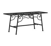Banc Tour d'arbre en Acier Noir 110 cm pour terrasse Jardin Patio Balcon Cour, siège extérieur Solide résistant aux intempéries Design Moderne pour détente et aménagement Confortable