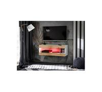 Banc TV Komodee TIVOLI RTV2 - LED RGB - Gris - 100 x 36 cm