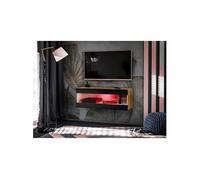 Banc TV Komodee TIVOLI RTV2 - LED RGB - Noir - 100 x 36 cm