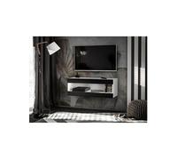 Banc TV Komodee TIVOLI RTV2 - Panneaux de particules - Noir - 100 x 36 cm