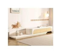 Banc TV Meuble TV Simple et Moderne, Maison, Salon, Petit Appartement, Meuble de Sol, Table Basse rétractable, Combinaison de Meuble TV Meuble TV