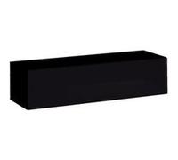 Banc tv mural design "switch" 120cm noir