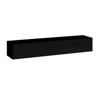 Banc TV Mural Design "Switch" 180cm Noir